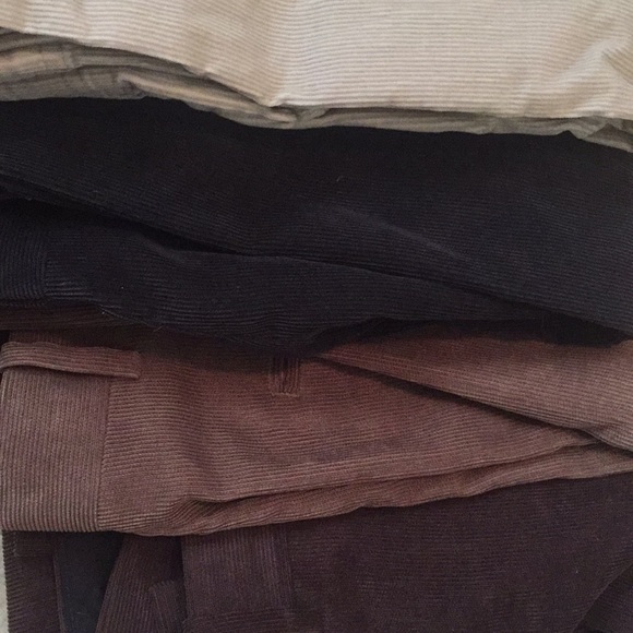 Gap & Tasso Elba corduroy pants 34 waist tall - Picture 2 of 7
